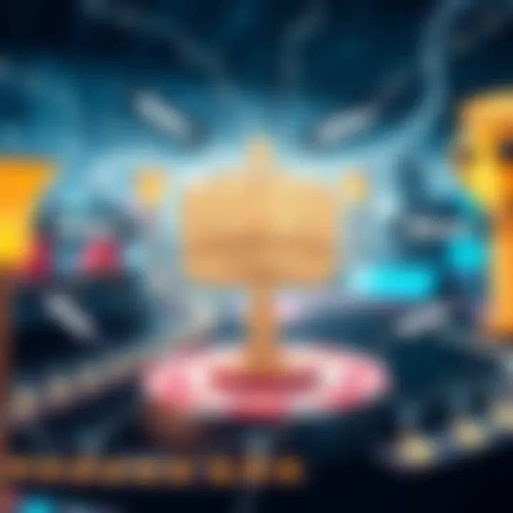 Visual representation of Skycrown’s applications across different industry sectors and their interconnected impact