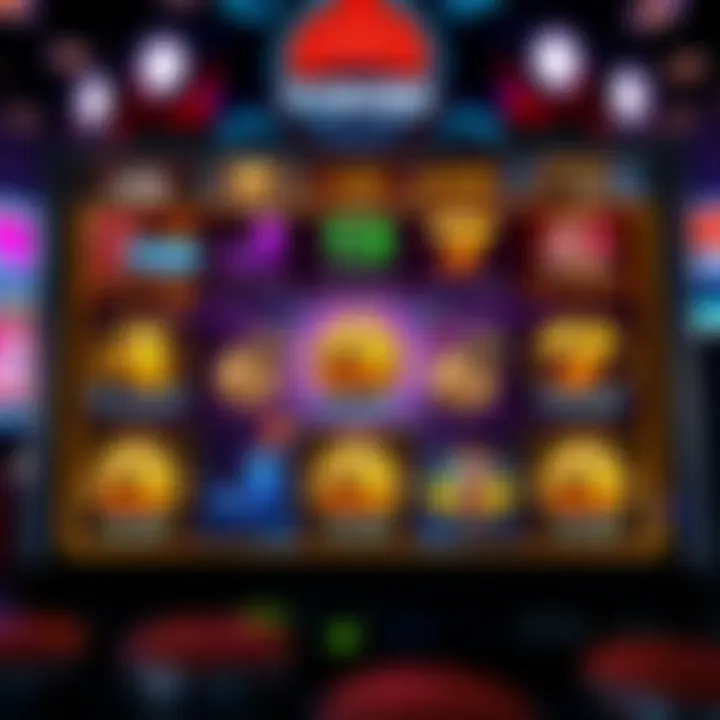 Bonus Features and Gameplay Elements in The Pokies Slot game interface highlighting bonus features and payout options