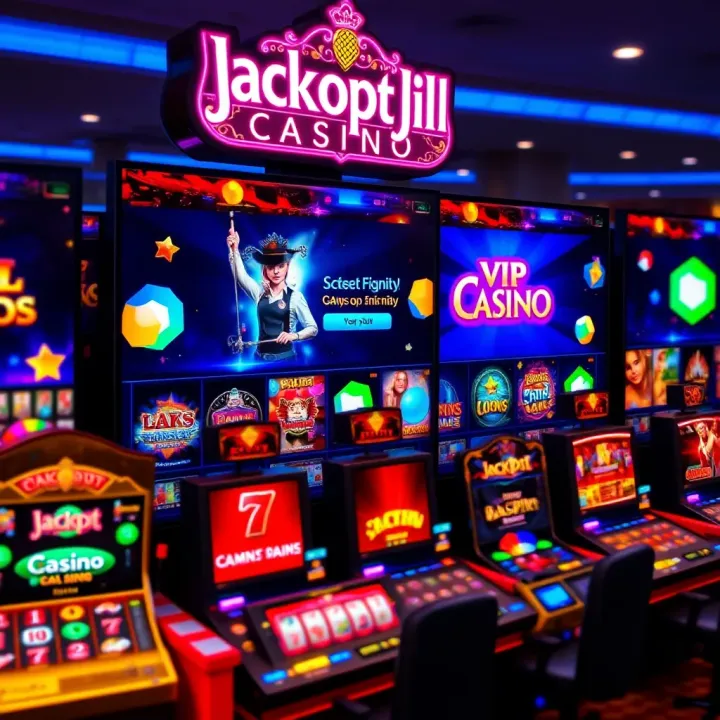 Variety of casino games displayed on a digital platform highlighting VIP member features