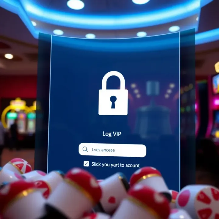 Secure login screen displaying a lock icon and username input field for Jackpot Jill VIP access