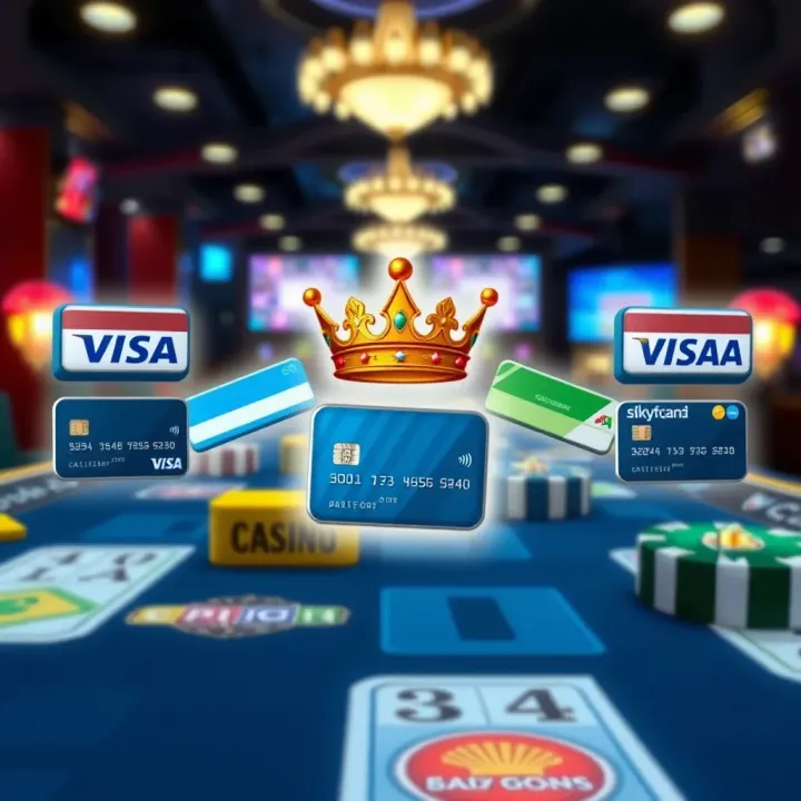 Illustration of various payment methods including credit cards, e-wallets, and bank transfers available at SkyCrown Casino for withdrawals