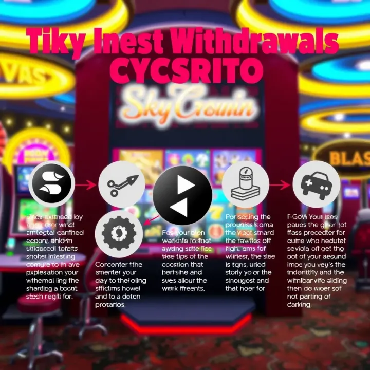 Tips for Efficient Withdrawals at SkyCrown Casino Diagram showing smooth transaction flow and tips to avoid common issues during withdrawal from SkyCrown Casino