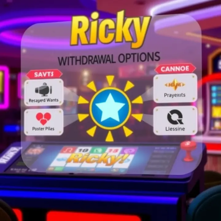 Illustration showing various withdrawal methods available at an online casino
