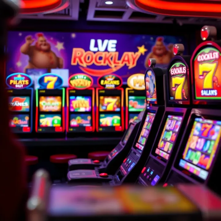 Online casino interface showing a variety of slot machine games available for players