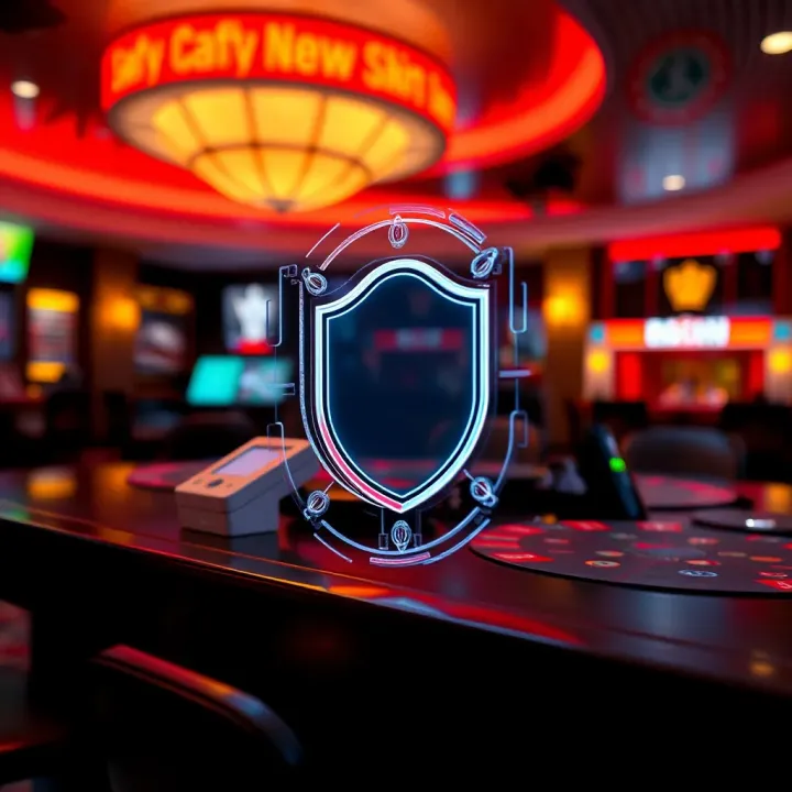 Visual representation of Skycrown app security protocols and data protection measures