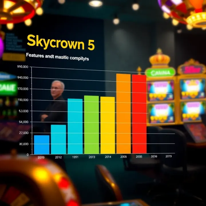 Graph comparing Skycrown 5 market share and performance metrics with leading competitors