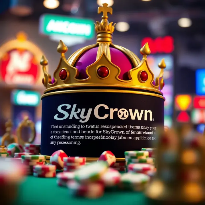Understanding Terms and Responsible Use of SkyCrown No Deposit Bonuses Graphic illustrating terms and conditions related to SkyCrown no deposit bonuses for responsible gaming