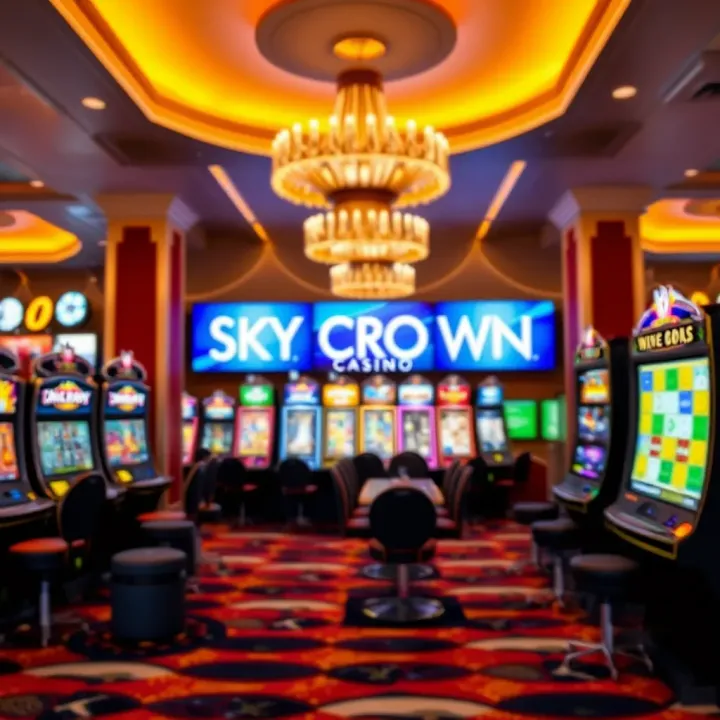 Diverse collection of online casino games available at SkyCrown Casino Australia