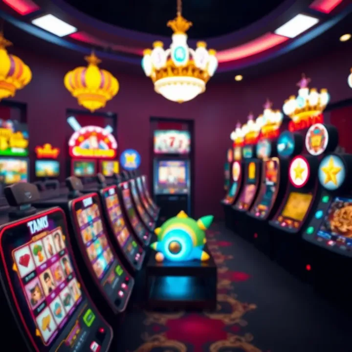 A vibrant display of various online casino games available at SkyCrown Casino