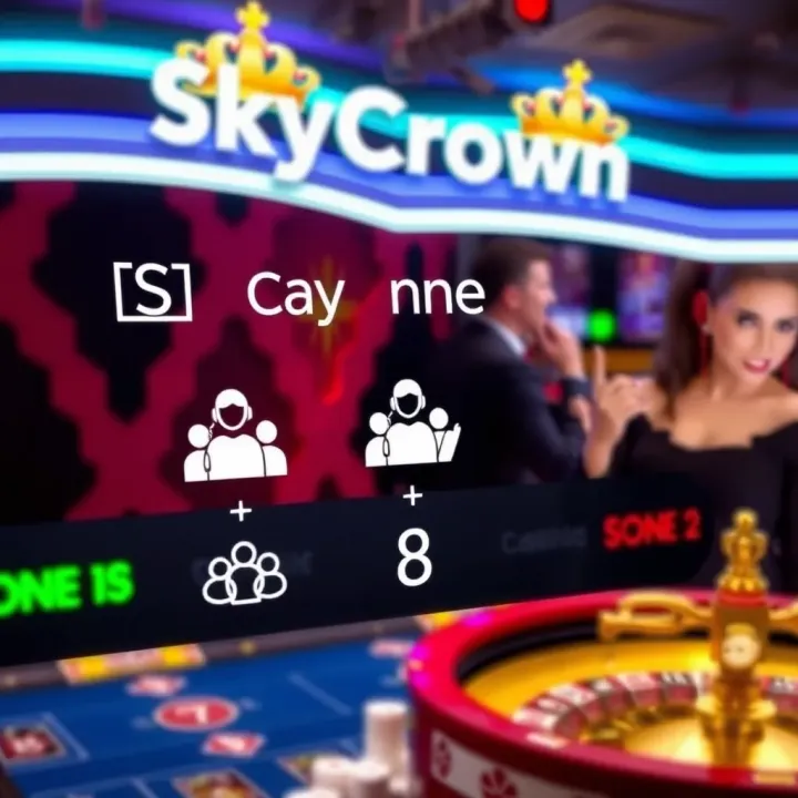 SkyCrown Casino Payment Methods and Support Features Payment options and customer support icons highlighting convenience and assistance at SkyCrown Casino for Australians