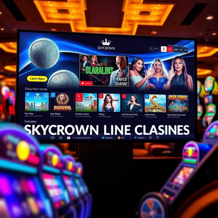 User-friendly interface of SkyCrown Online platform showcasing its entertainment and connectivity features