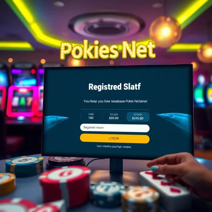 User Registration Interface on Pokies Net Platform User-friendly registration screen designed for ease of access and navigation